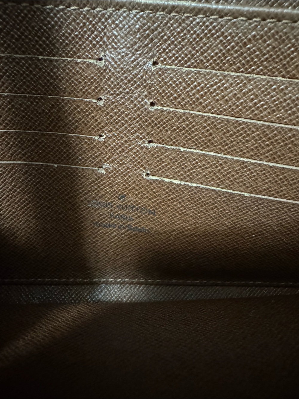 Louis Vuitton Monogram Canvas Wallet Clutch in Brown - Picture 11 of 16